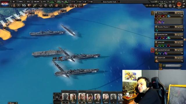 GEMİSİ OLAN KAZANIR | HEARTS OF IRON 4 - MULTIPLAYER | HOLLANDA#3 смотреть онлайн