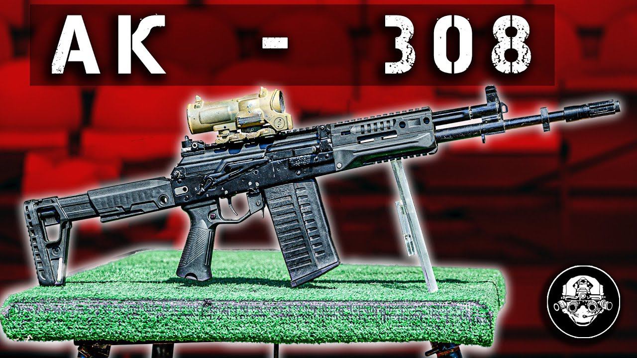 АК-308 - новый супермощный боевой Автомат Калашникова. Обзор и стрельба на полигоне. Армия 2022 смотреть онлайн
