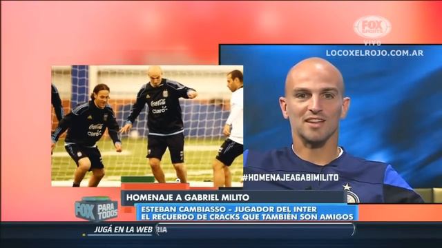 Homenaje a Gabriel Milito - Fox Para Todos - PARTE 3/3 смотреть онлайн