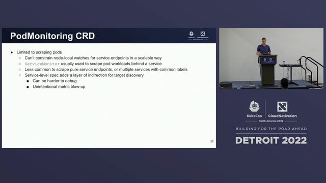 Stateless Collectors For Stateful Data: Scaling Prometheus As a Node Agent - Danny Clark, Google смотреть онлайн