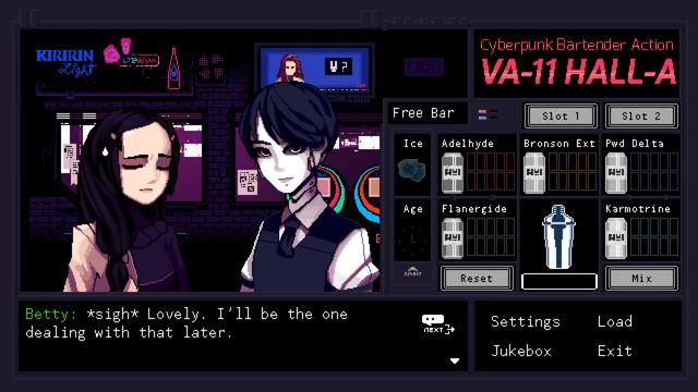 VA-11 HALL-A: Cyberpunk Bartender Action | PART 1 | 2nd Playthrough смотреть онлайн