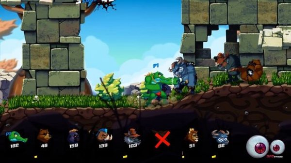 Jaws & Claws (Неестественный отбор). Игра в режиме Быстрый матч.