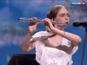 Ульяна Живицкая. Флейта - С. Рахманинов «Вокализ» - Синяя Птица. Сезон 2015