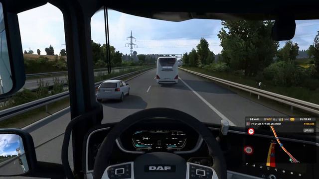 Euro Truck Simulator 2 | Transporting Cement 22t | Germany | Logitech g29 gameplay смотреть онлайн