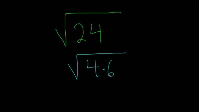 How to Simplify the Square Root of 24: Sqrt(24) смотреть онлайн