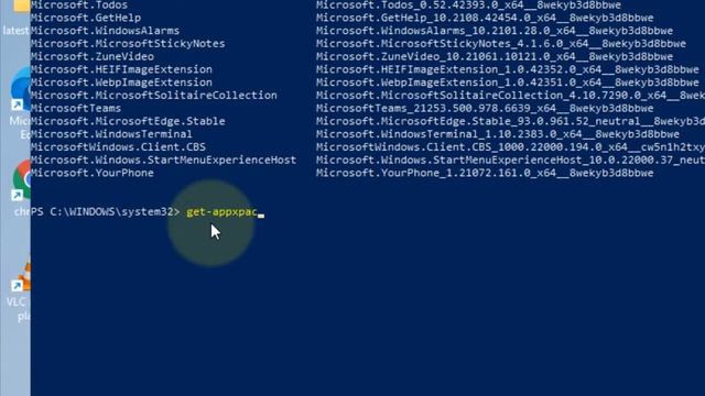 Uninstall any Built-in Apps with powershell in Windows 11 смотреть онлайн
