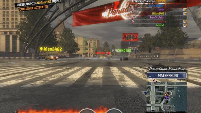 Burnout Paradise Freeburning Umteen смотреть онлайн