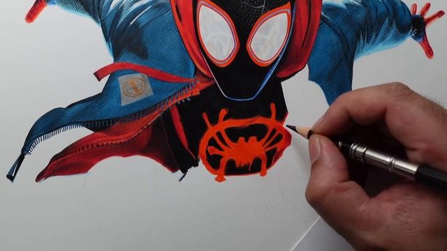 Drawing Spider-Man: Miles Morales - Spider-Verse | Artology смотреть онлайн