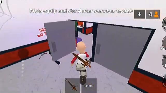 gameplay mm2 в скине AKU SAYA? смотреть онлайн
