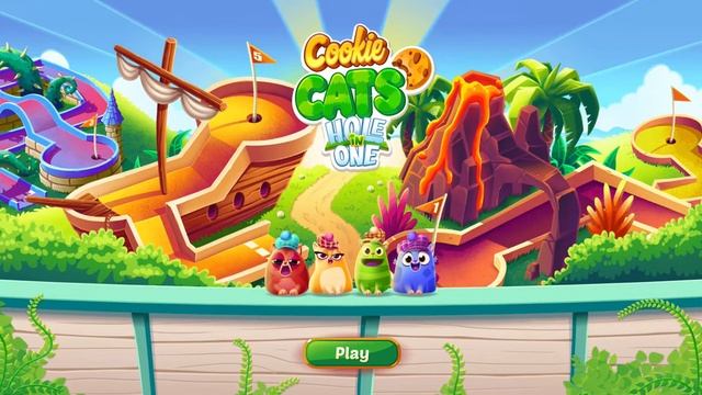 Cookie Cats - Hole in One смотреть онлайн