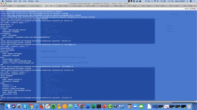 Deploy a MongoDB cluster on a D2iQ Konvoy Kubernetes cluster смотреть онлайн