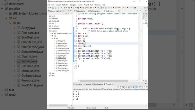 java code practice daily 5 examples смотреть онлайн