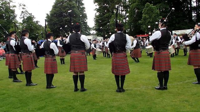 Pipes & Drums of Police Service of Northern Ireland - Ulster Championships 2017 - MSR смотреть онлайн