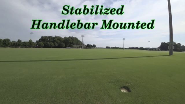 Zhiyun Crane-M Gimbal - Bicycling Stabilized Vs. Handlebar Mount Comparo