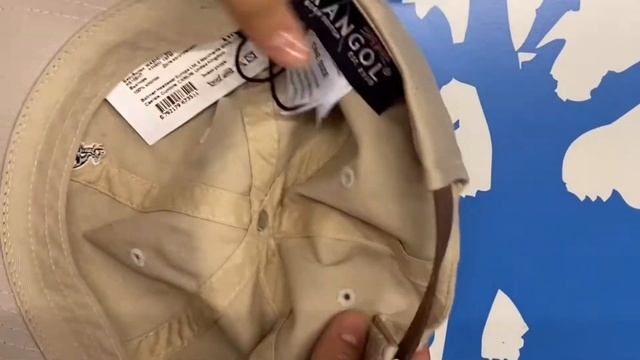 Бейсболка классическая с изогнутым козырьком Kangol K5165HT Washed Baseball KHAKI смотреть онлайн