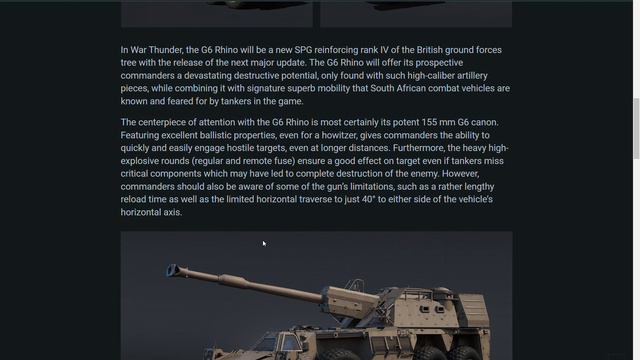 G6 Rhino Dev Blog | War Thunder смотреть онлайн