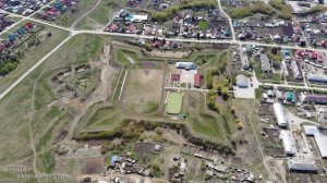 Остатки крепости  Ново-Закамской оборонительной линии / село Красный Яр, Самарская область /май 202