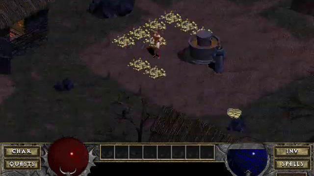 Diablo 1 (HellFire) - How to Make Money by Cheating смотреть онлайн