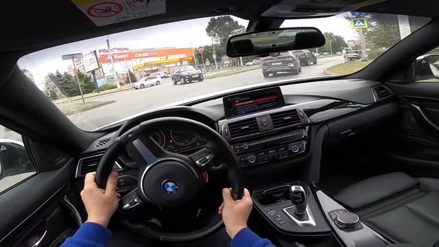 2018 BMW 420d XDrive F32 (190HP) POV Test Drive
