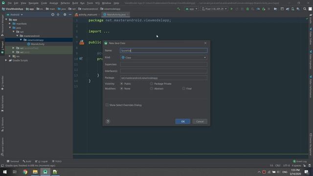 Model View View-Model (MVVM) - Android JetPack Course #55 смотреть онлайн