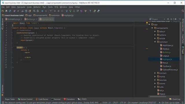 6. React Best Practices Component Architecture. Inline Styles (Part 1) смотреть онлайн