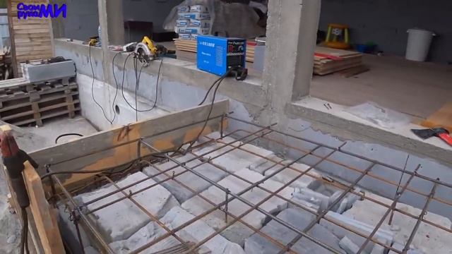 Крыльцо из газоблока делаем сами. #асаррет смотреть онлайн