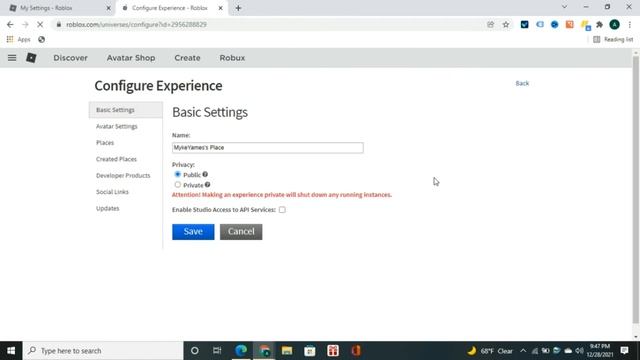 How to add social media links to your Roblox game and profile смотреть онлайн