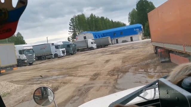 #вольво внл с Д12 греется на холостых#взорвалось колесо)) надо смазать новые колодки? смотреть онлайн