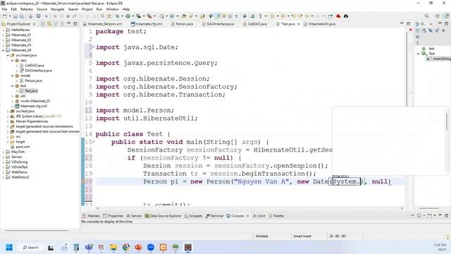 Hibernate 15. Mối quan hệ One-to-One trong Hibernate смотреть онлайн