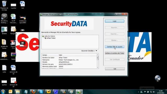 Proceso de instalacion de token y emision de certificado смотреть онлайн