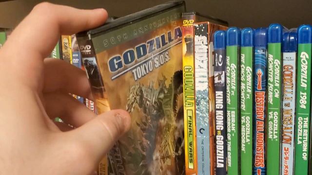 UPDATED GODZILLA DVD/BLU RAY/4K MOVIE COLLECTION (11/22/2019) смотреть онлайн