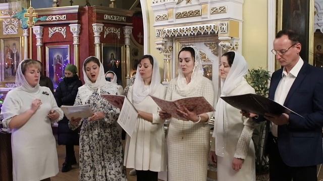 Вечер Колядок в храме Всех Святых г. Симферополя
