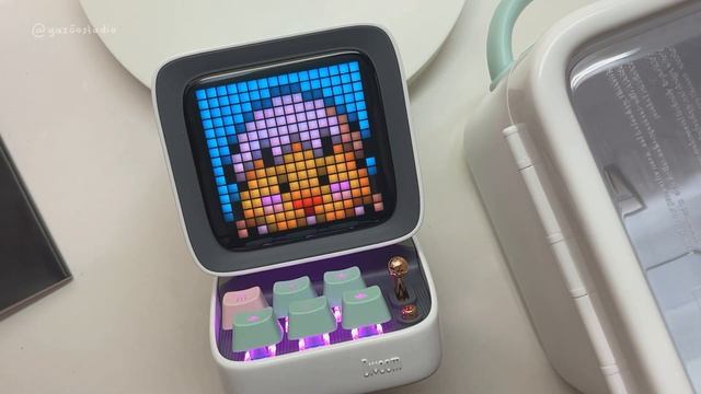 ₊˚✧ Cute Bluetooth Speaker Unboxing And Review? Divoom - Ditoo Plus Ft. Divoom