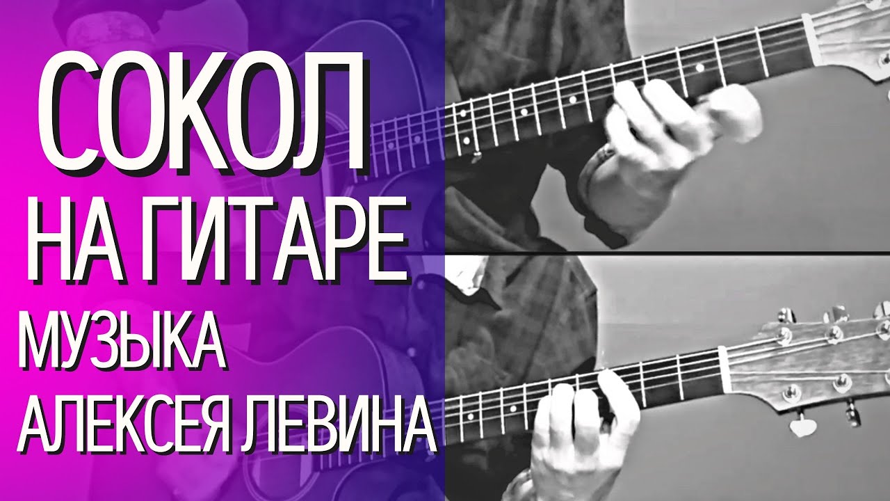 Мелодия на акустической гитаре Алексей Левин - Сокол (ритм и соло гитара) смотреть онлайн