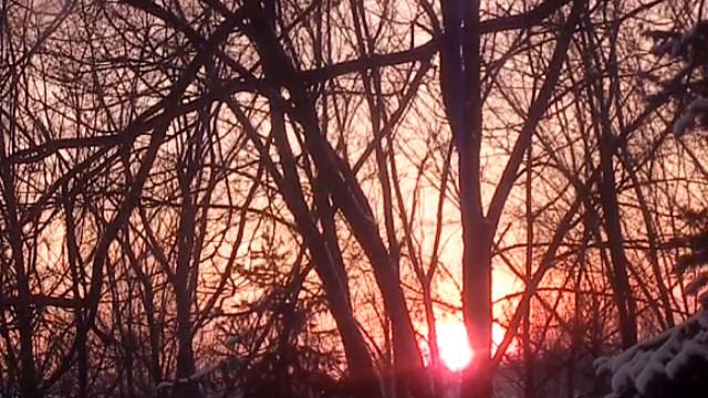 Разноцветные краски Зимнего заката! смотреть онлайн