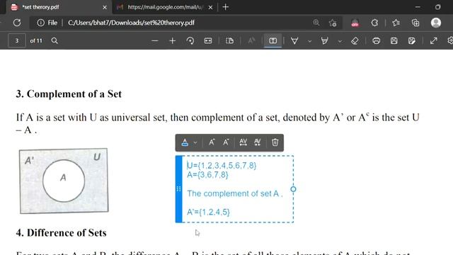 Set Theory Lecture #3 Class 11th | Set Operations, Union and Intersection of Sets | Shahid Bhat 202 смотреть онлайн