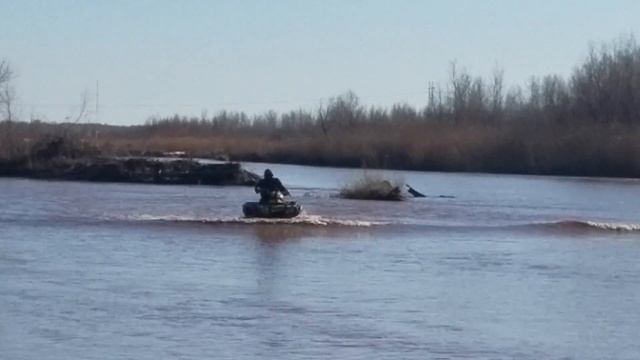 Honda 550 with snorkel kit смотреть онлайн