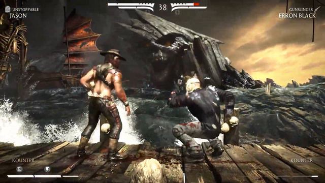 Mortal Kombat X - Jason Vs Erron Black (Very Hard) смотреть онлайн