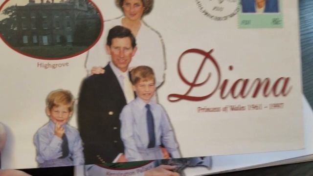 МОЙ ДЕНЬ Филателия КПД принцесса Диана FDC philately PRINCESS DIANA смотреть онлайн