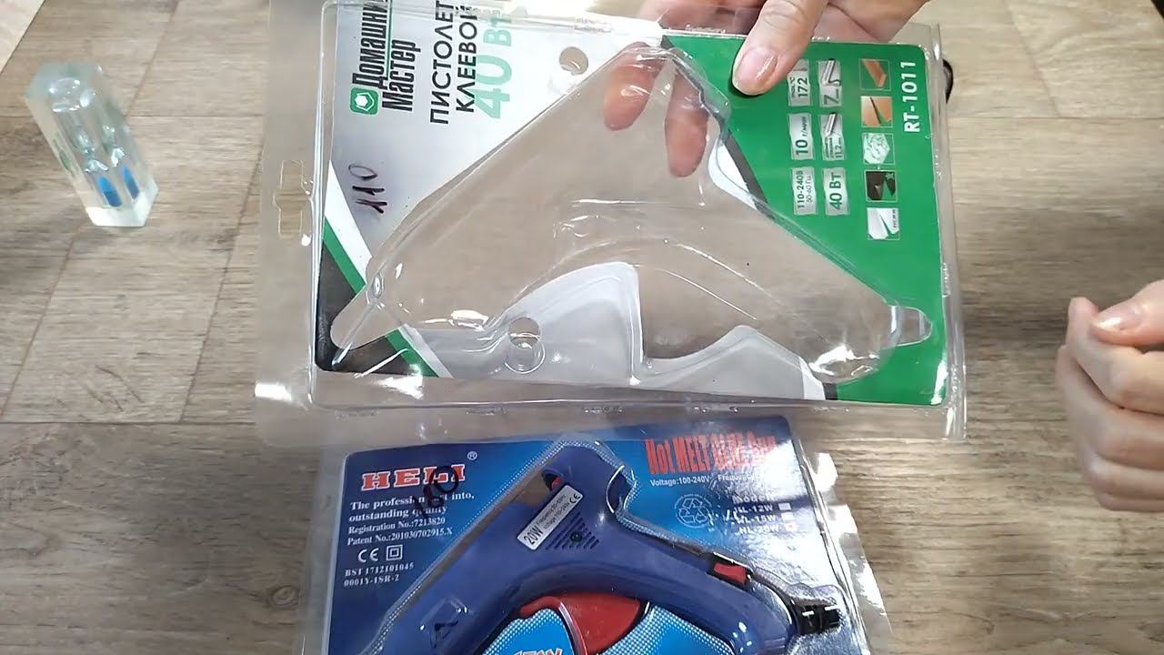 Купила два клеевых пистолета....тестирую смотреть онлайн