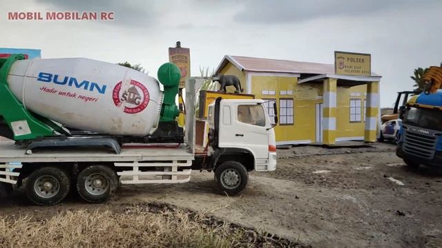 MOBIL MOBILAN RC TRUCK DEREK DAN HINO 500 MINIATUR смотреть онлайн