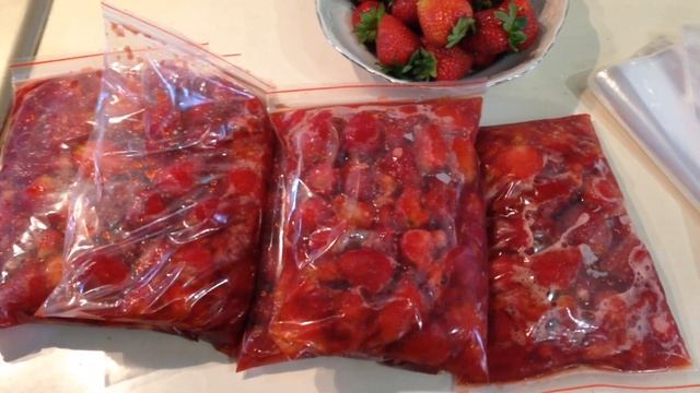 Заморозка ЯГОД  Мой СПОСОБ ЗАГОТОВКИ на зиму