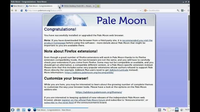 Обзор Rosa Linux R9 Lxqt