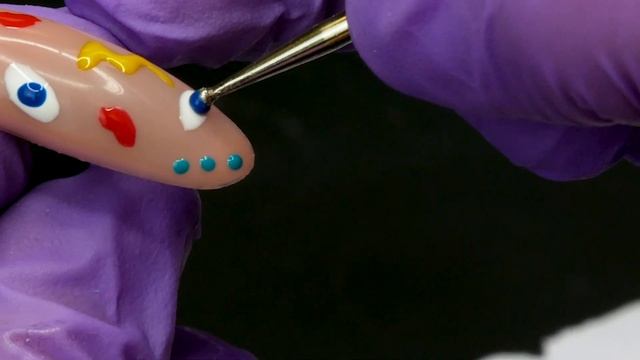 90s Inspired Bright Nail Design - Quick and Easy Salon Nails смотреть онлайн