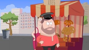 Три калача и одна баранка | Сказка для детей | Мультик