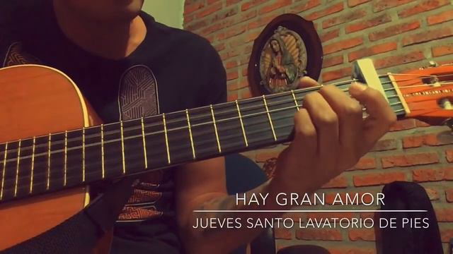 Lavatorio de Pies, canto "Hay Gran Amor" para Jueves Santo. смотреть онлайн