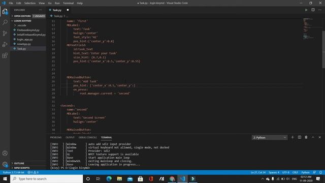 Task Manager App in KivyMD from Scratch | Android App using Python смотреть онлайн