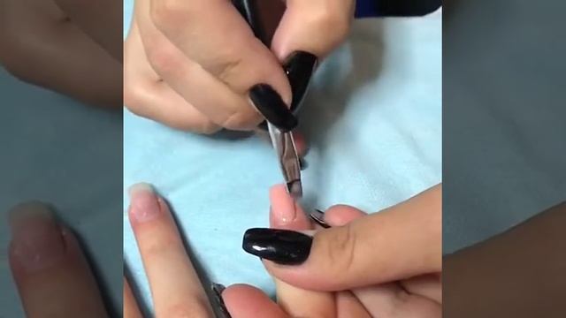 Коррекция нарощенных ногтей смотреть онлайн