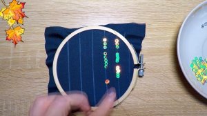 Как пришивать пайетки | 10 простых способов | Бесплатный мастер класс как вышить брошь пайетками