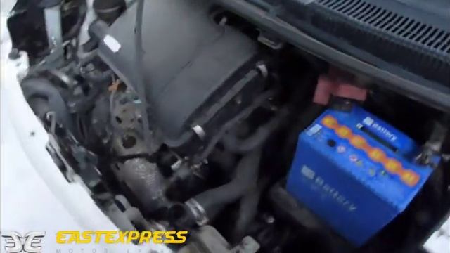 ДВС+КПП TOYOTA 1KR FE, 1000 куб см № 0319676 смотреть онлайн